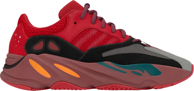 Black and red yeezy 700 hotsell