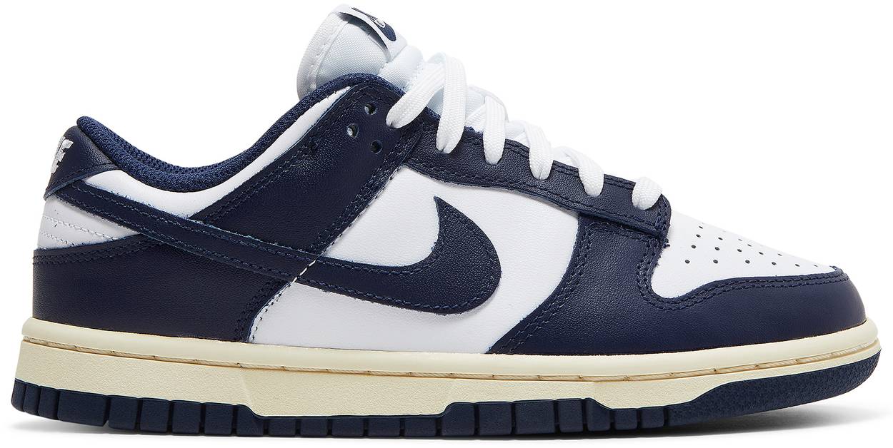 Wmns Nike Dunk Low Vintage Navy The Sneaker CA